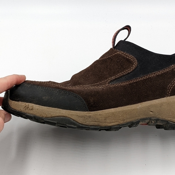 L.L. Bean Brown Suede Loafer Slip On Sneaker Shoe 11.5 Men main image 7
